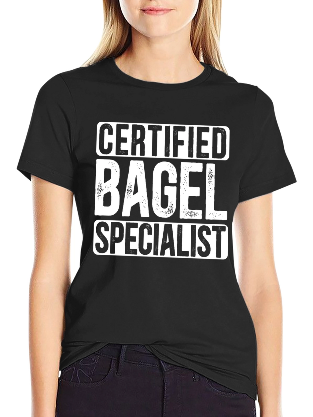 Certified Bagel Specialist T-Shirt - Baker Foodie