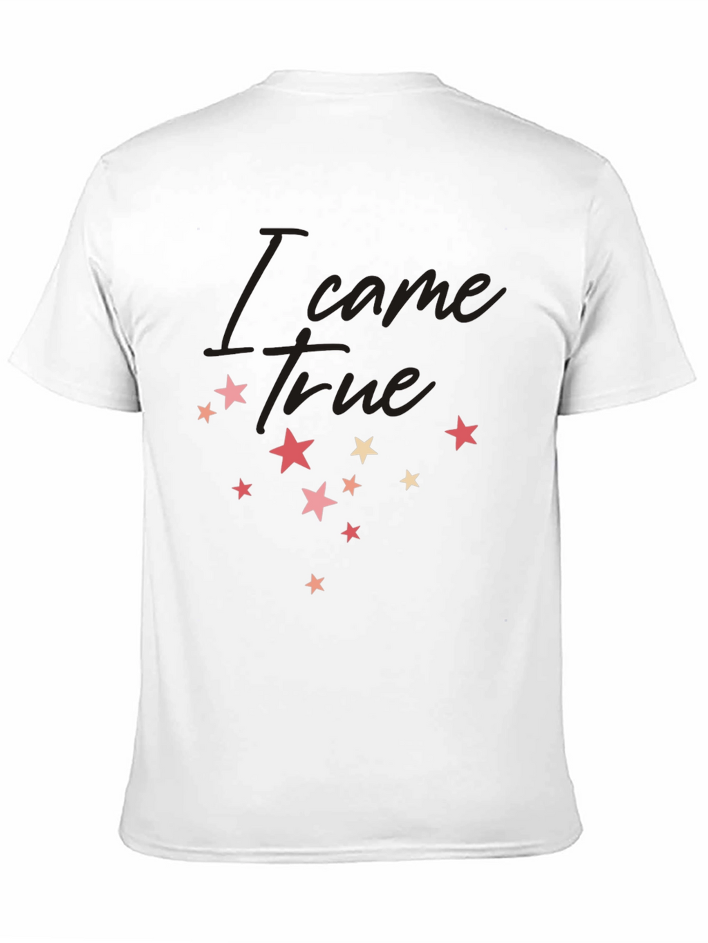 I Came True Star Graphic Tee - Black