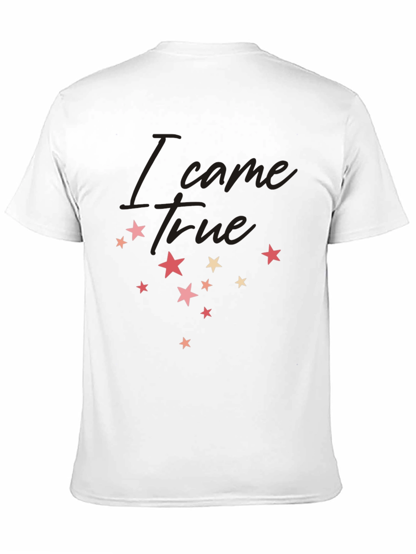 I Came True Star Graphic Tee - Black