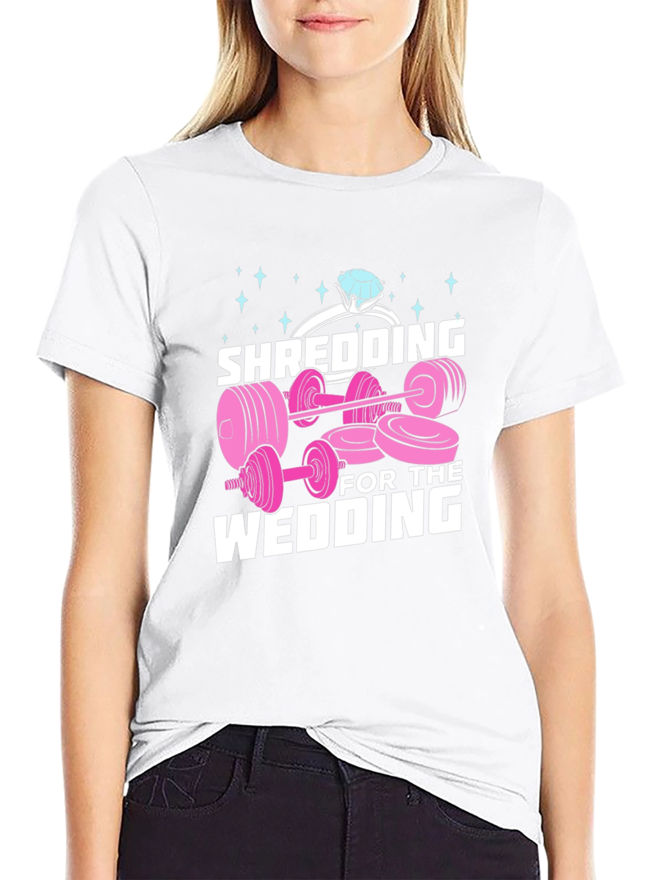 Shredding for the Wedding Black T-Shirt