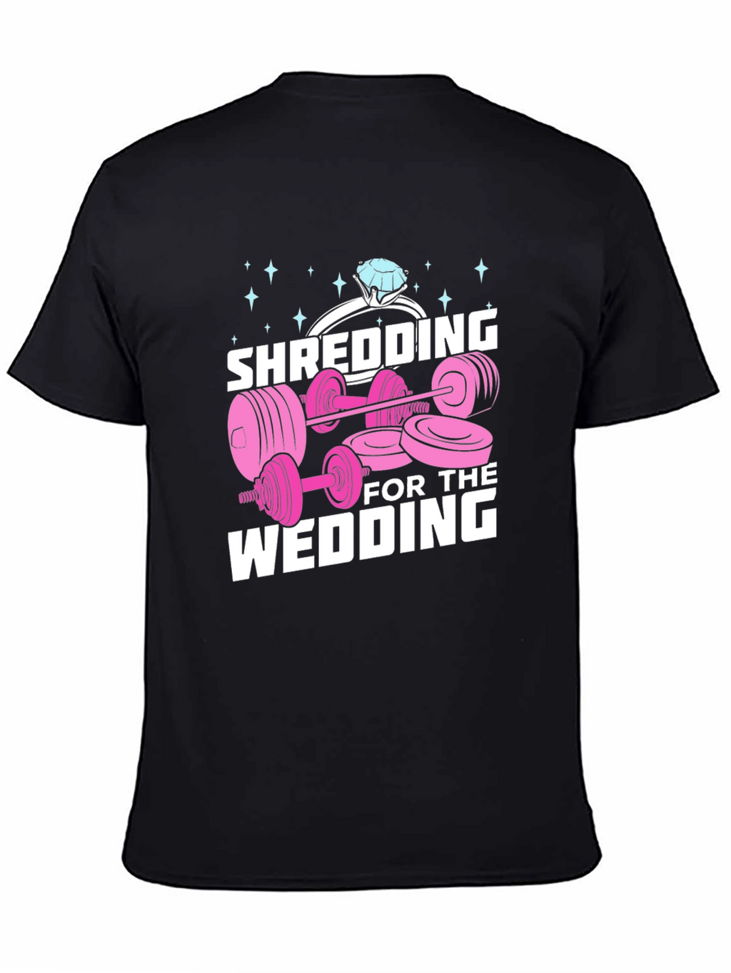 Shredding for the Wedding Black T-Shirt