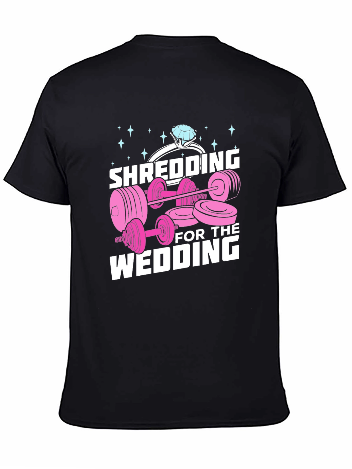 Shredding for the Wedding Black T-Shirt