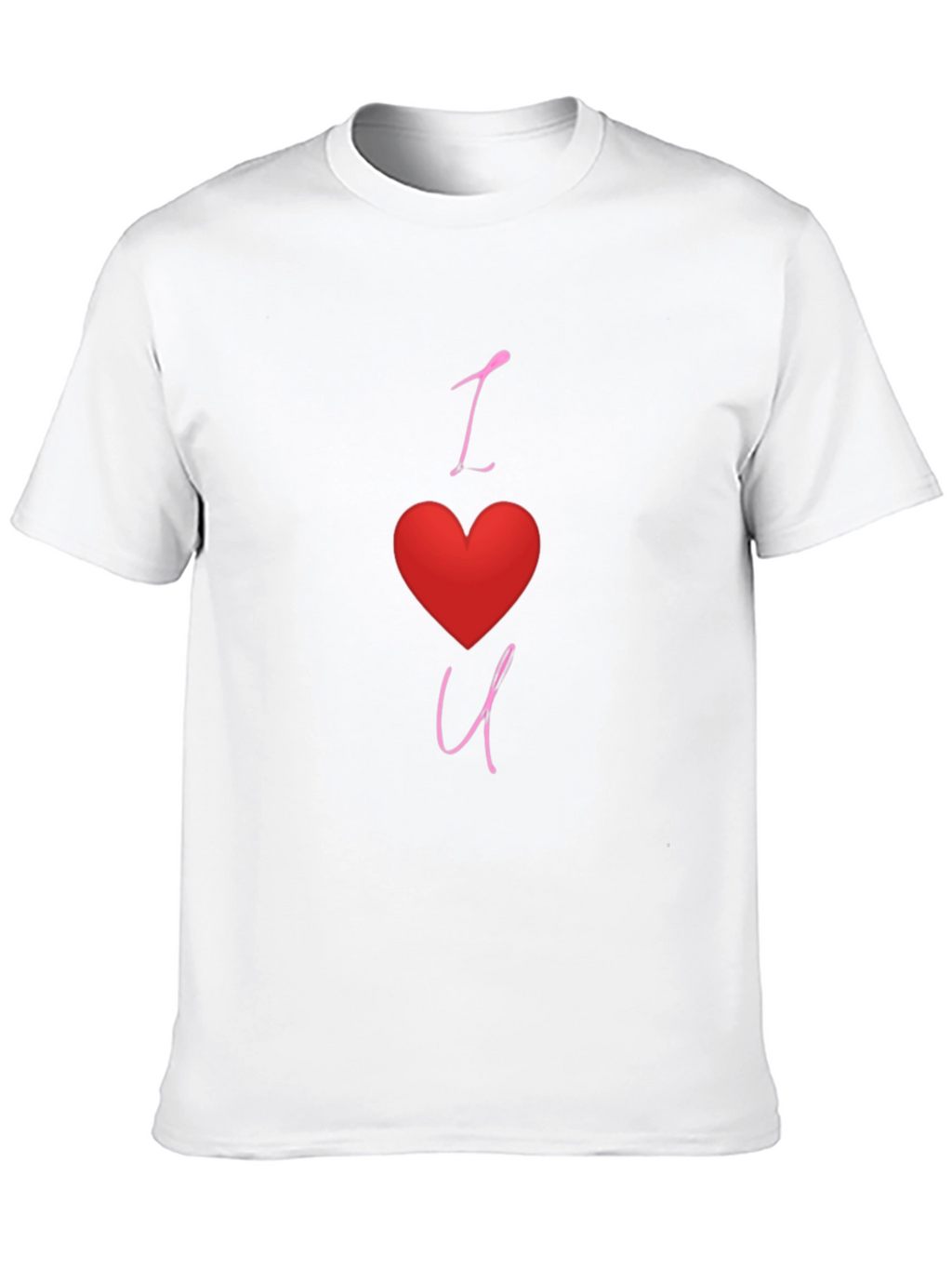 I Heart You Black Graphic Tee