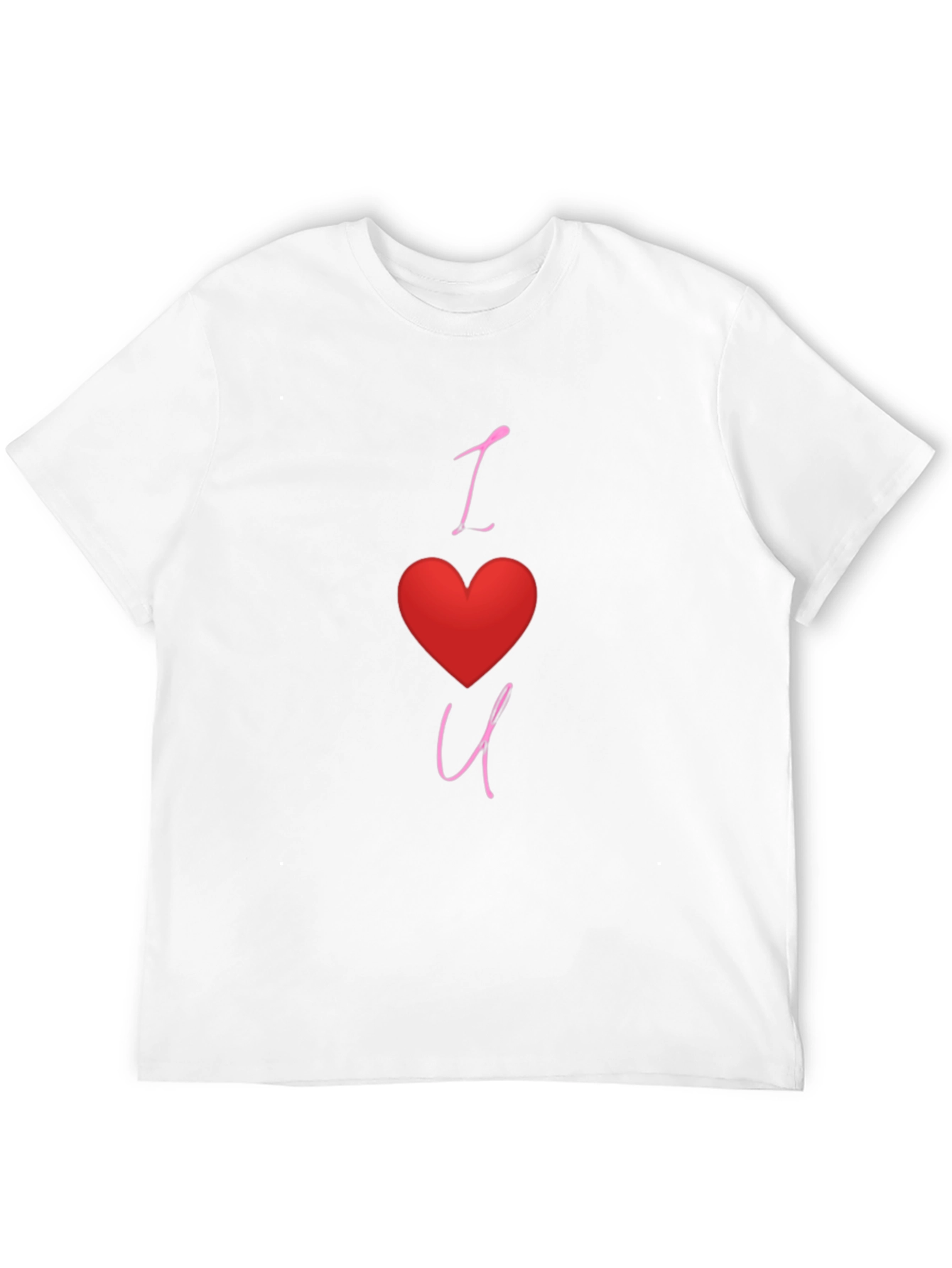 I Heart You Black Graphic Tee