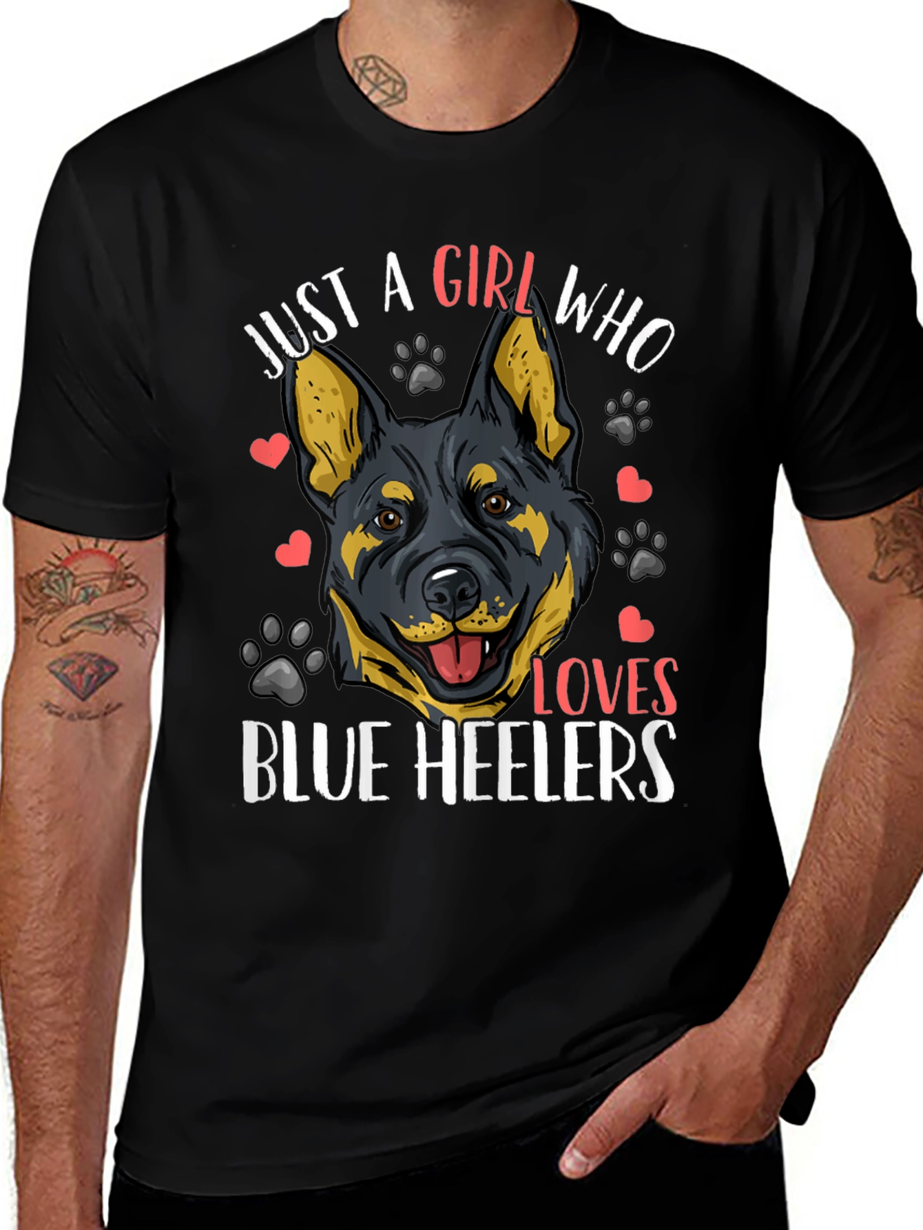Blue Heeler Lover T-Shirt - Dog Mom Tee