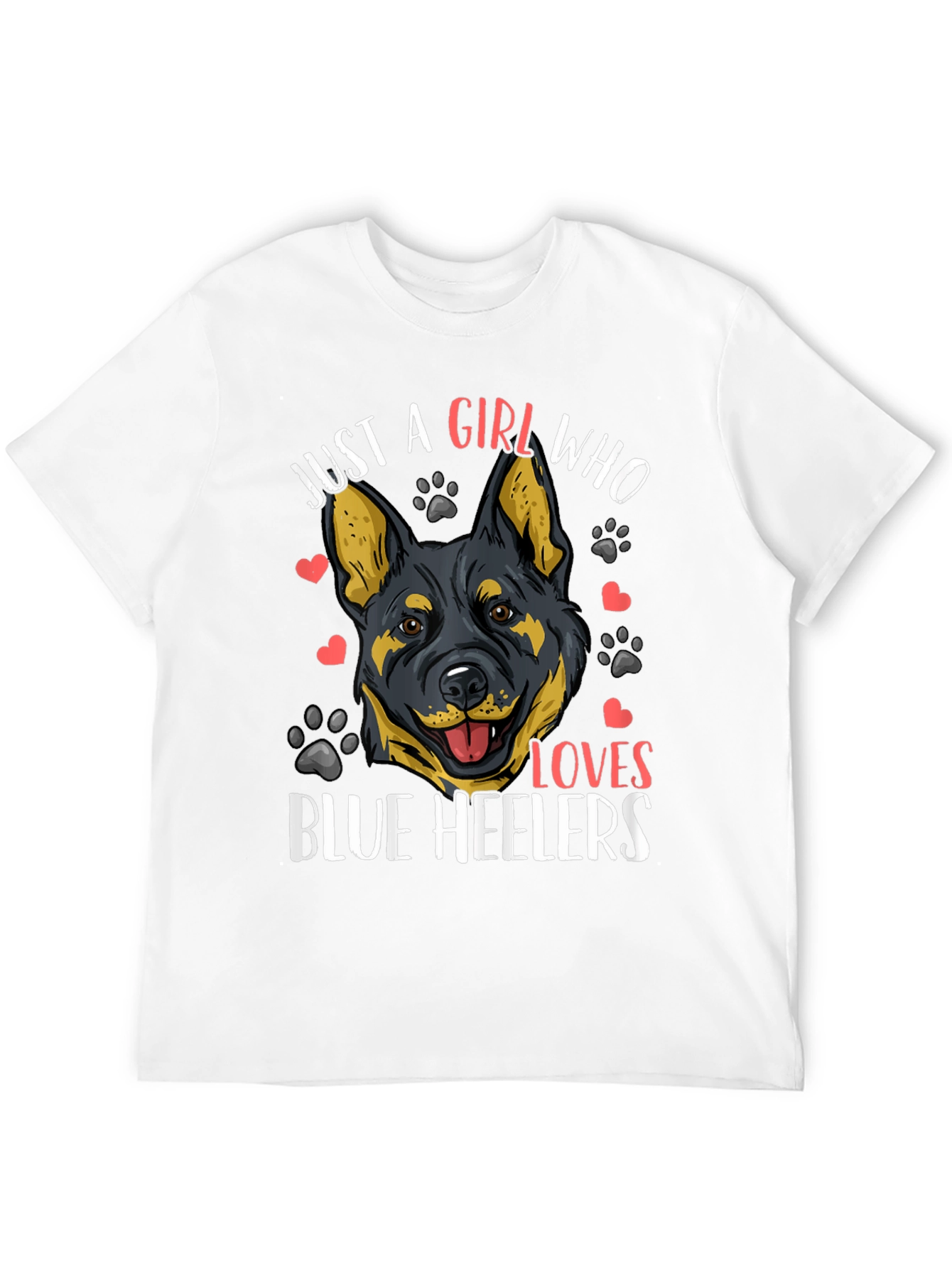 Blue Heeler Lover T-Shirt - Dog Mom Tee
