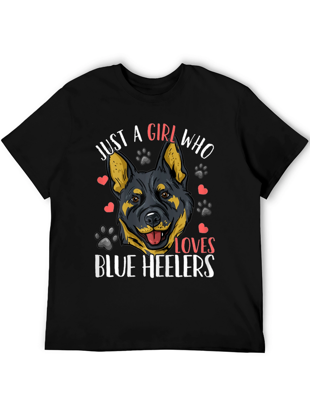 Blue Heeler Lover T-Shirt - Dog Mom Tee