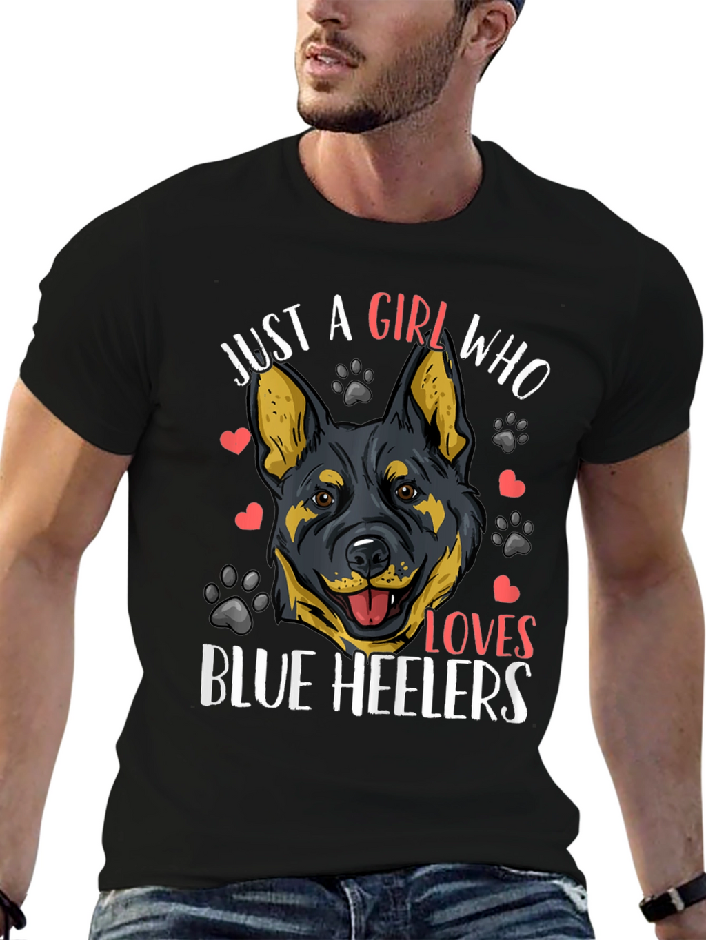 Blue Heeler Lover T-Shirt - Dog Mom Tee