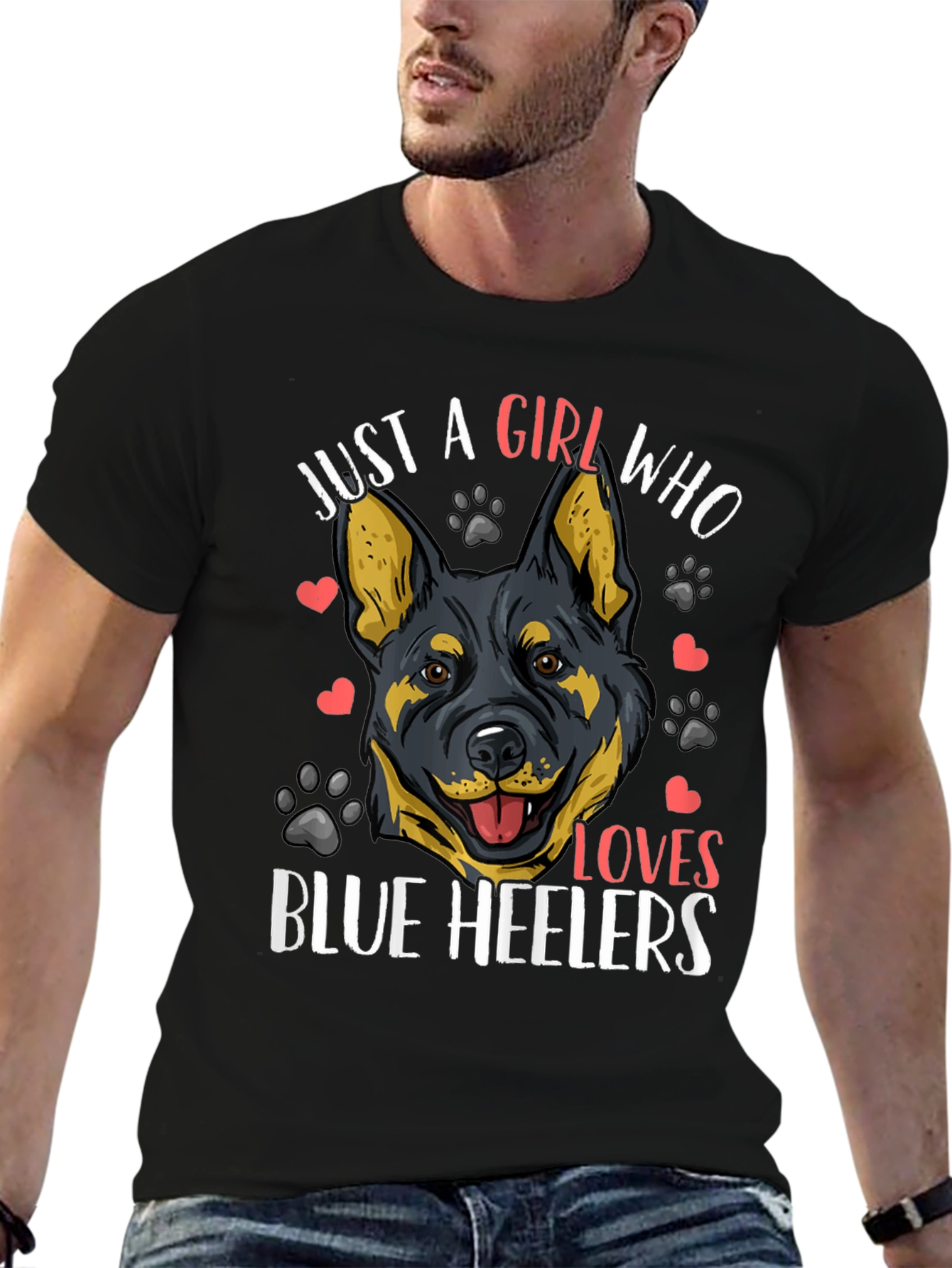 Blue Heeler Lover T-Shirt - Dog Mom Tee