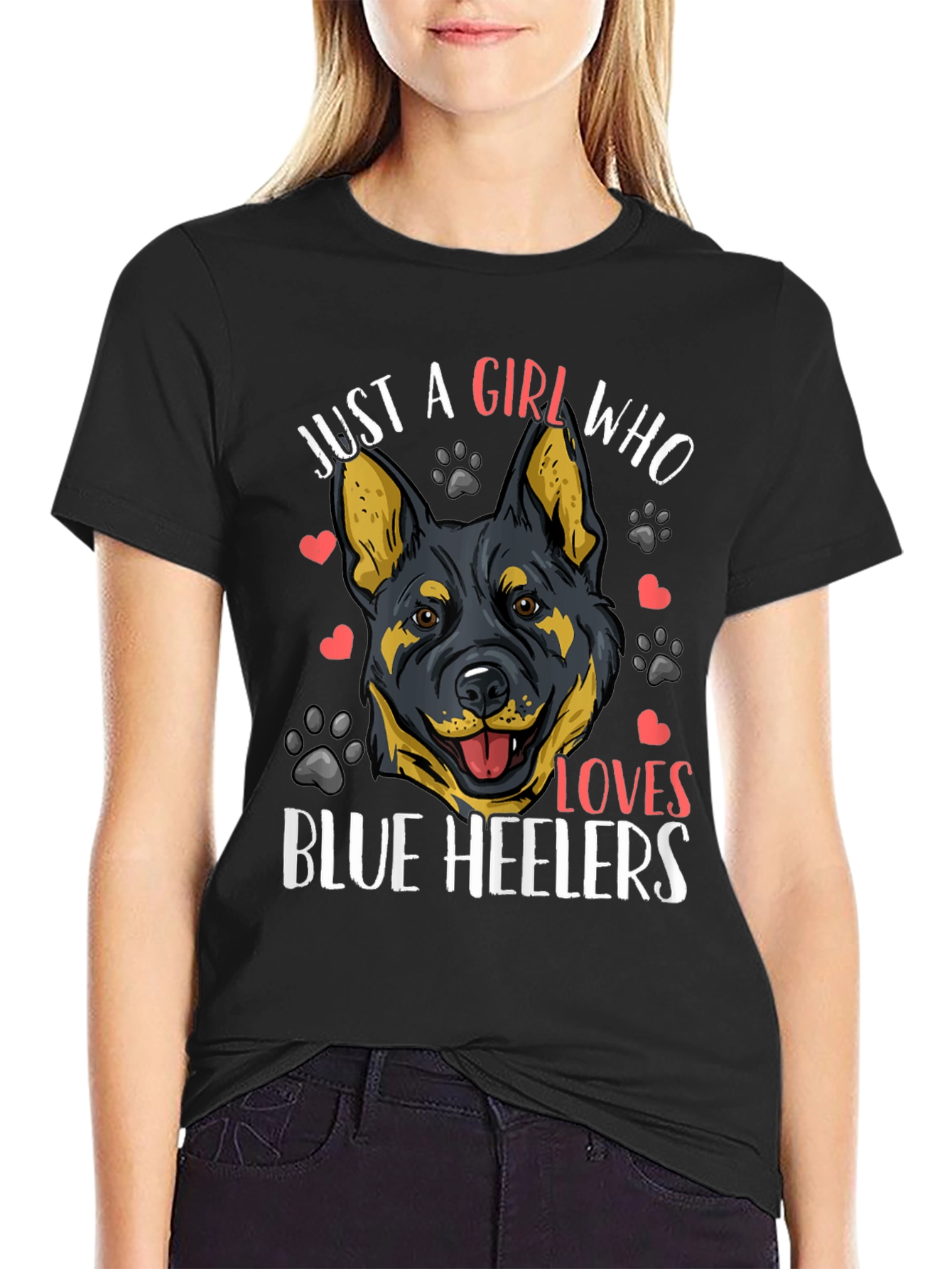 Blue Heeler Lover T-Shirt - Dog Mom Tee
