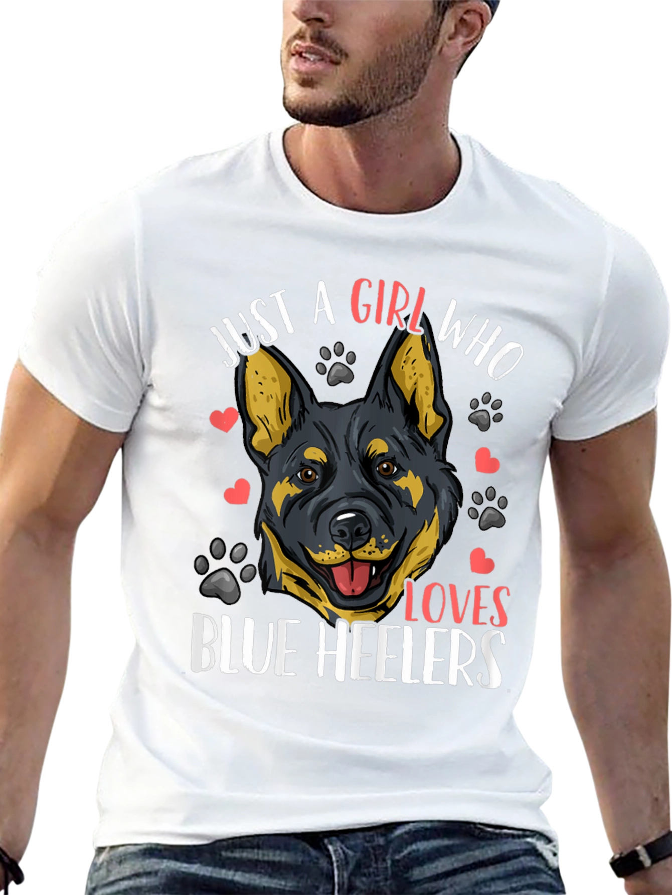 Blue Heeler Lover T-Shirt - Dog Mom Tee