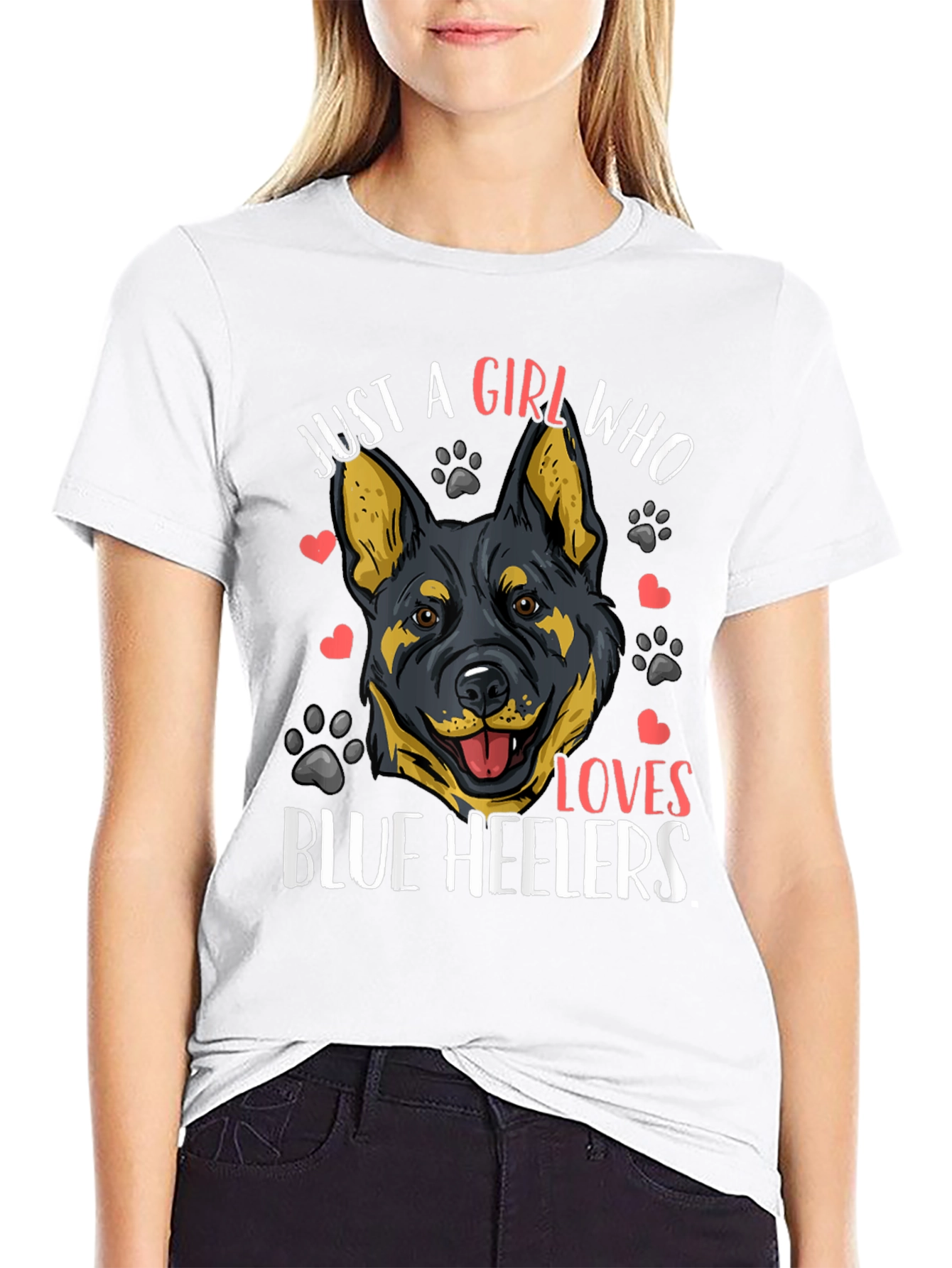 Blue Heeler Lover T-Shirt - Dog Mom Tee