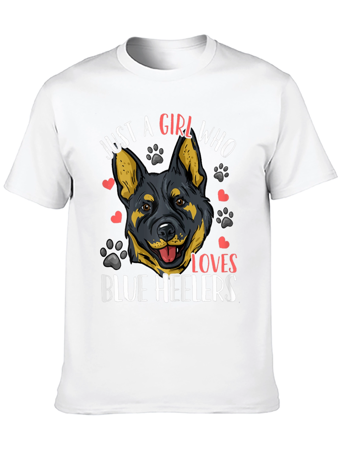 Blue Heeler Lover T-Shirt - Dog Mom Tee