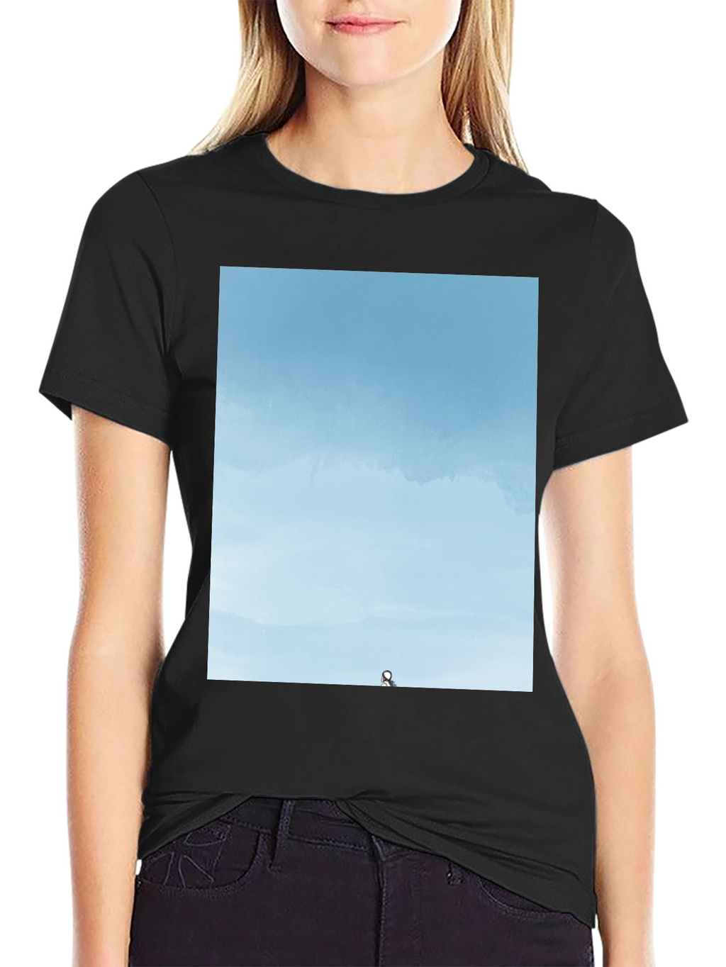 Sky View Graphic Tee - Soft Cotton Blend