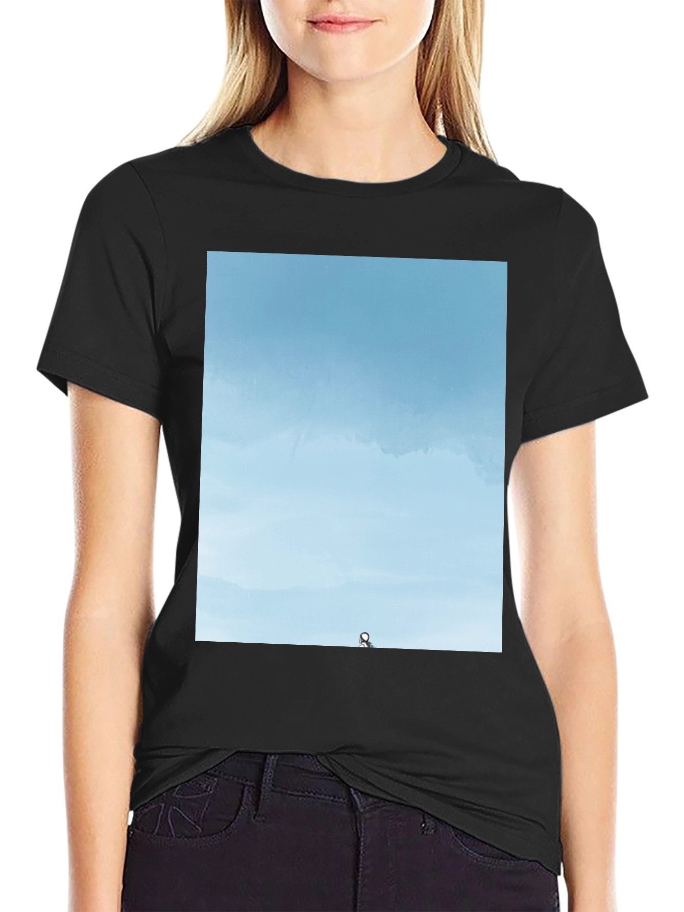 Sky View Graphic Tee - Soft Cotton Blend