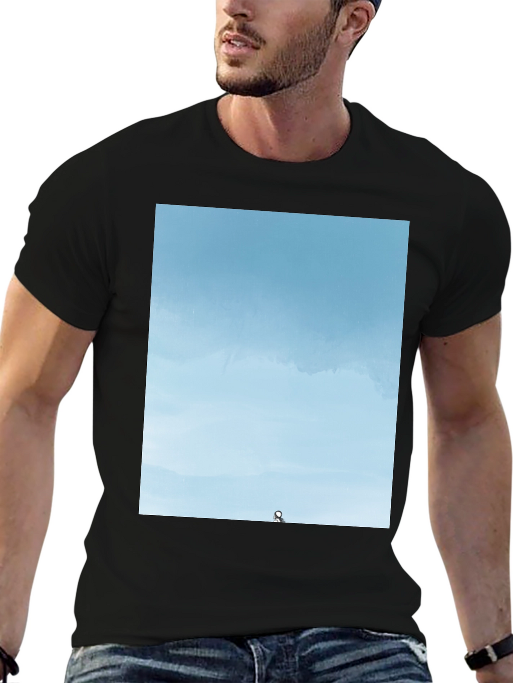 Sky View Graphic Tee - Soft Cotton Blend