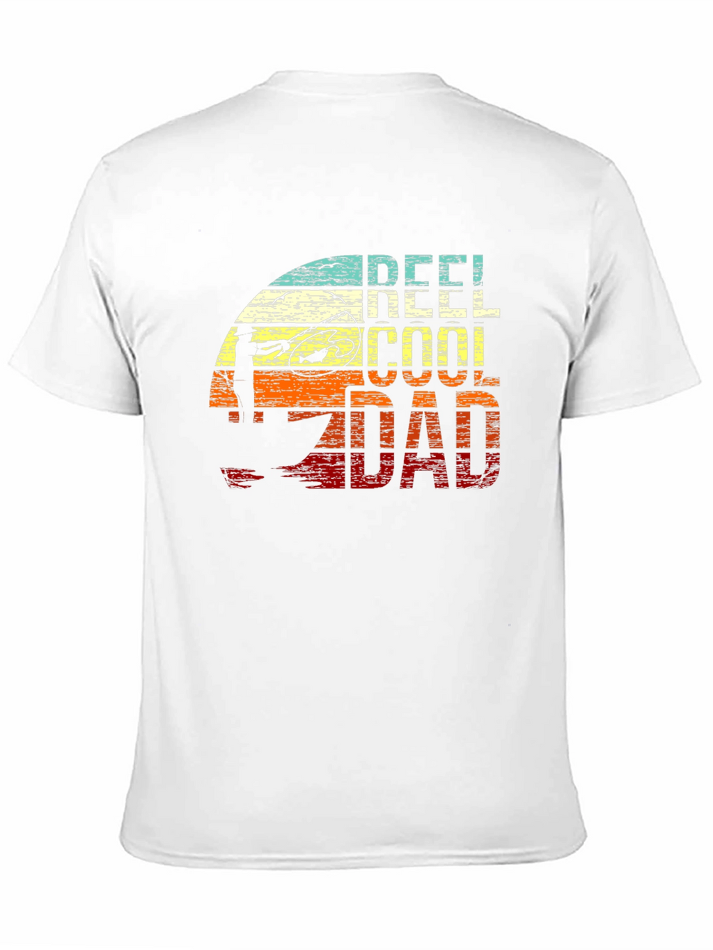 Reel Cool Dad Fishing Graphic T-Shirt