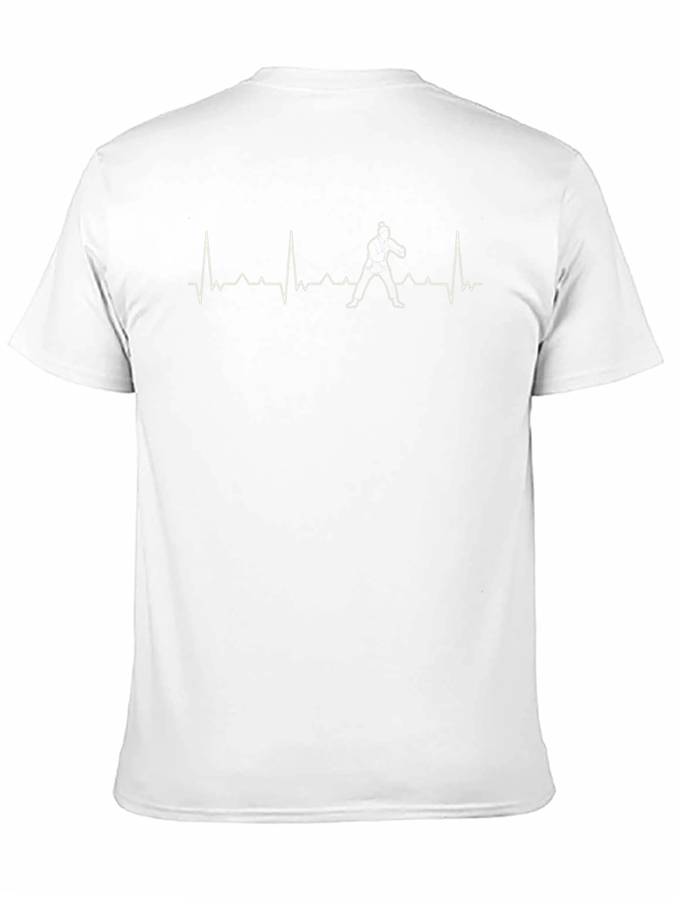 Heartbeat Kung Fu Black T-Shirt