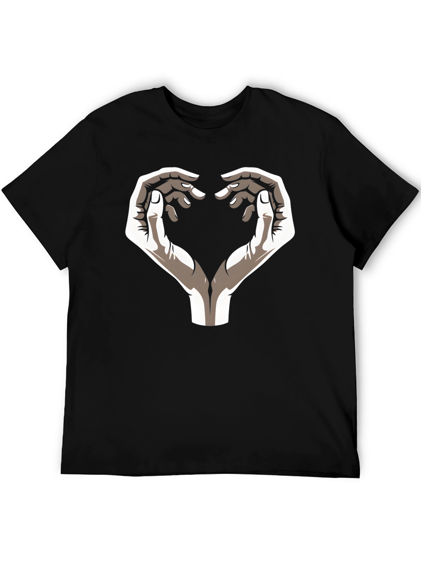 Hand Heart T-Shirt - Love Symbol Tee