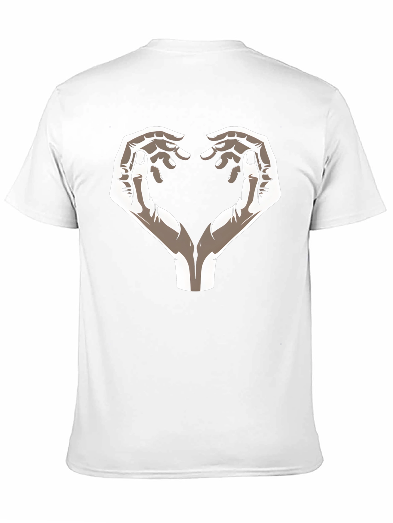 Hand Heart T-Shirt - Love Symbol Tee
