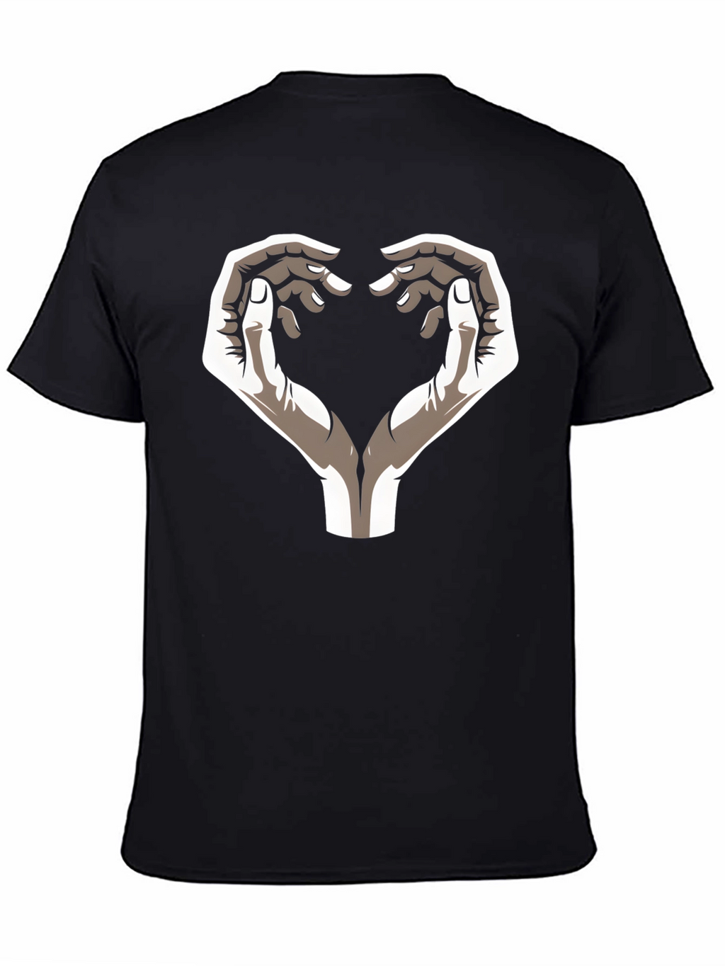 Hand Heart T-Shirt - Love Symbol Tee