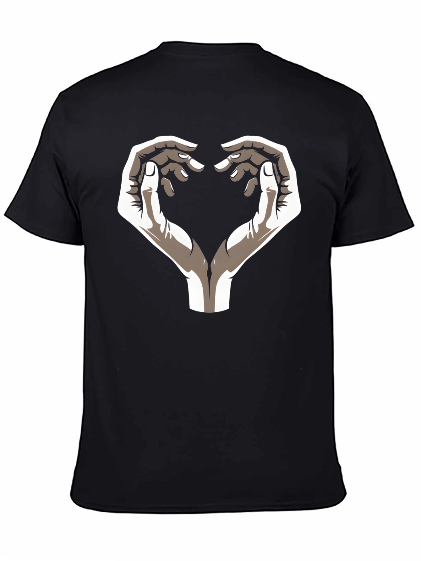 Hand Heart T-Shirt - Love Symbol Tee