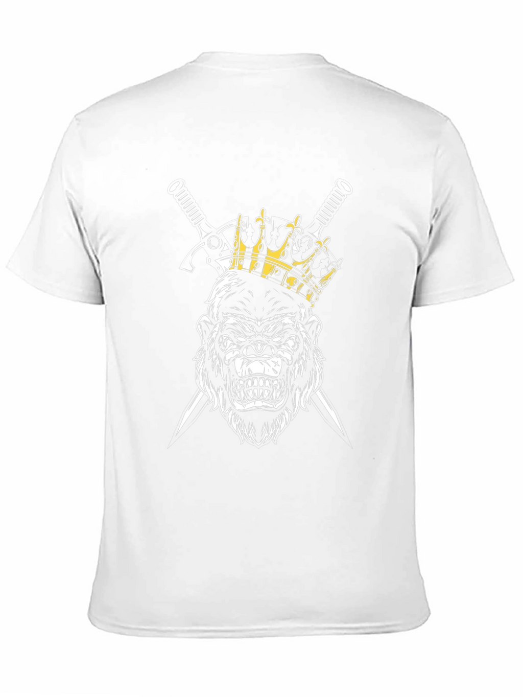King Gorilla Graphic T-Shirt - Mens Black Tee