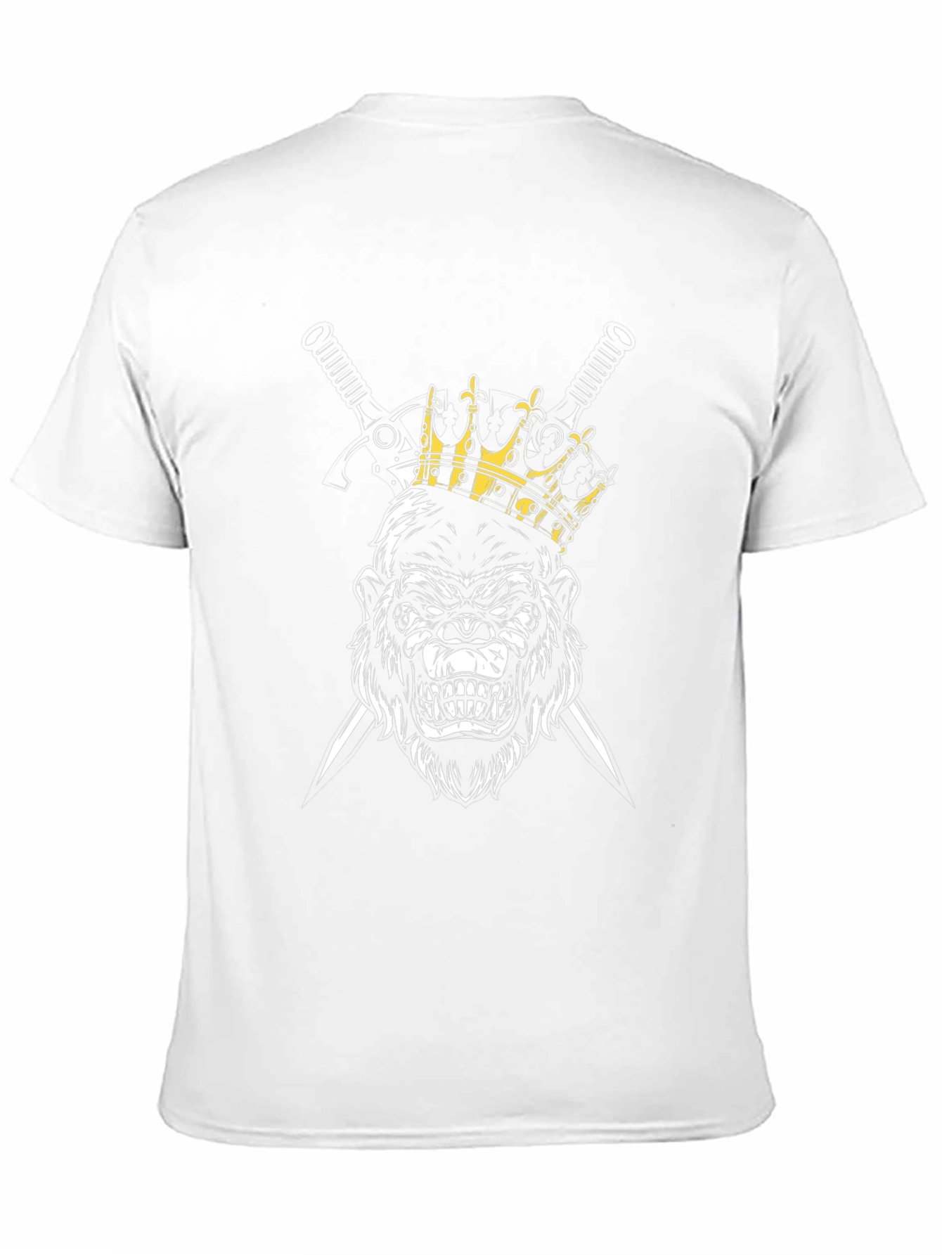 King Gorilla Graphic T-Shirt - Mens Black Tee