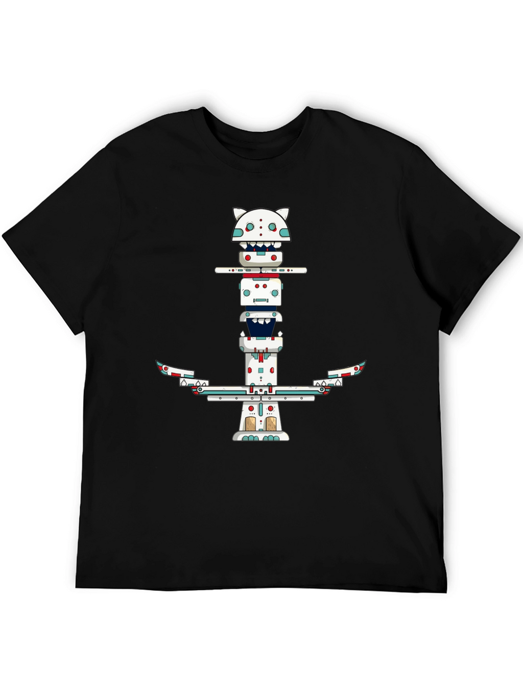 Unique Totem Pole Graphic Tee