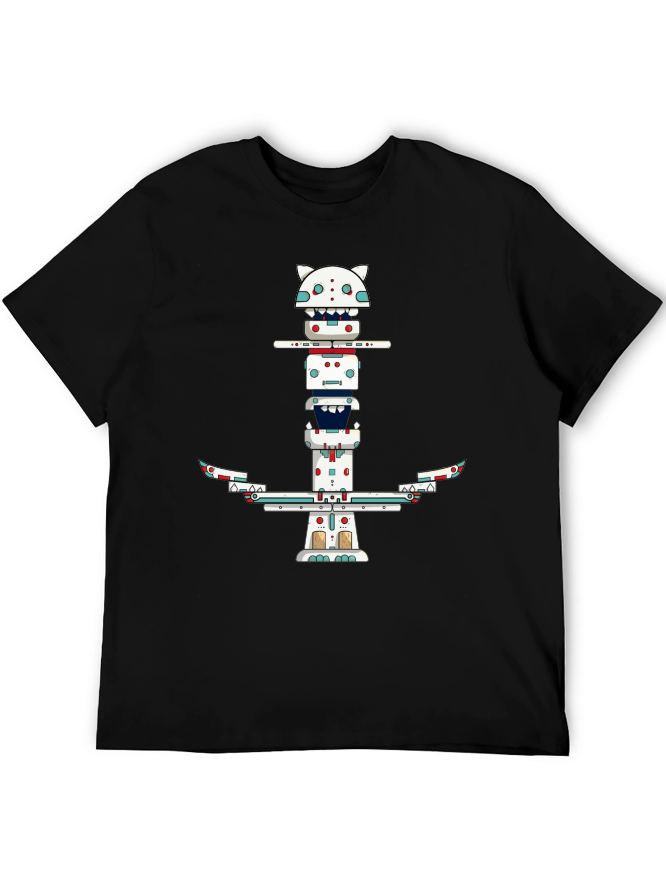 Unique Totem Pole Graphic Tee