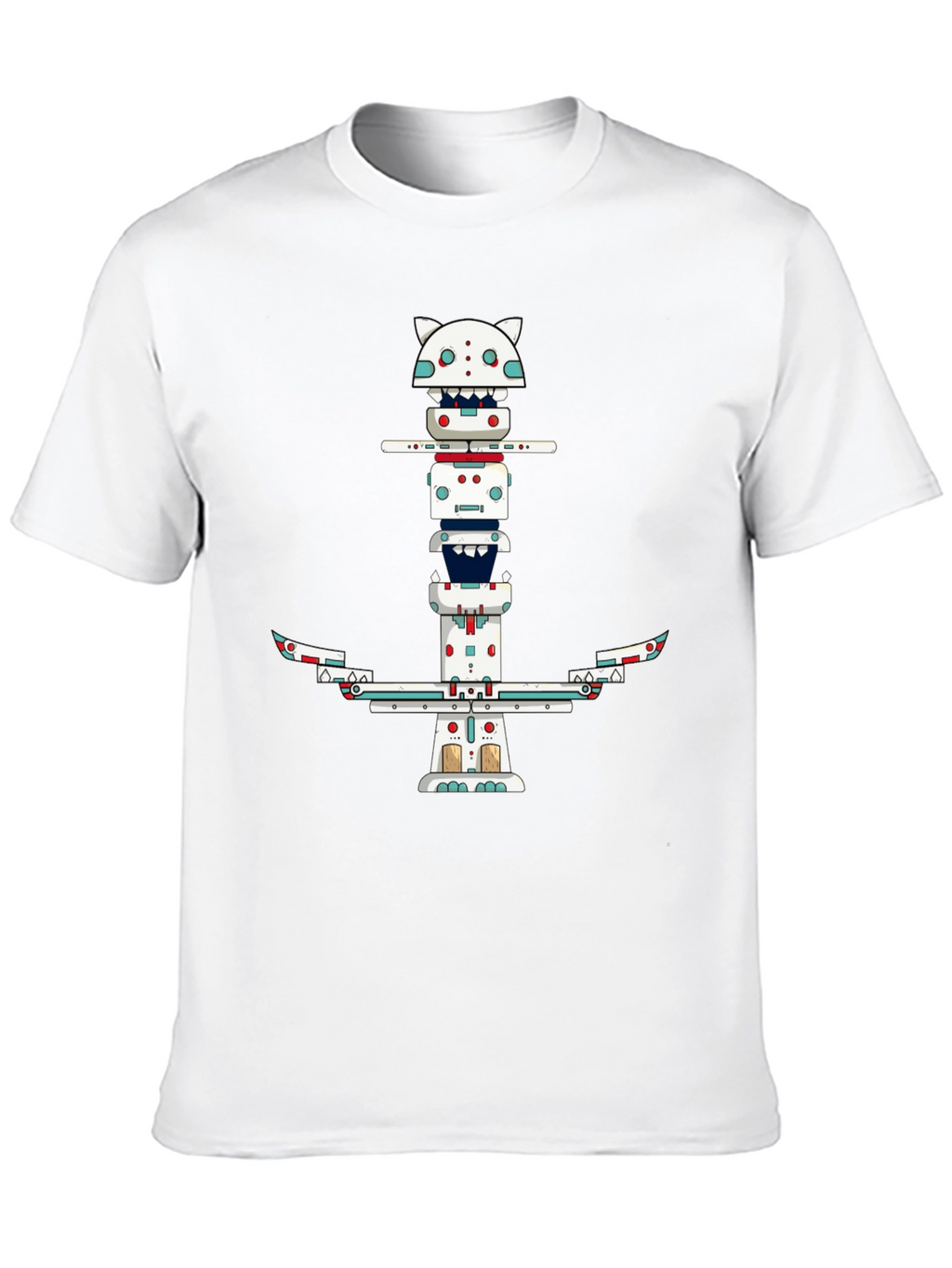 Unique Totem Pole Graphic Tee
