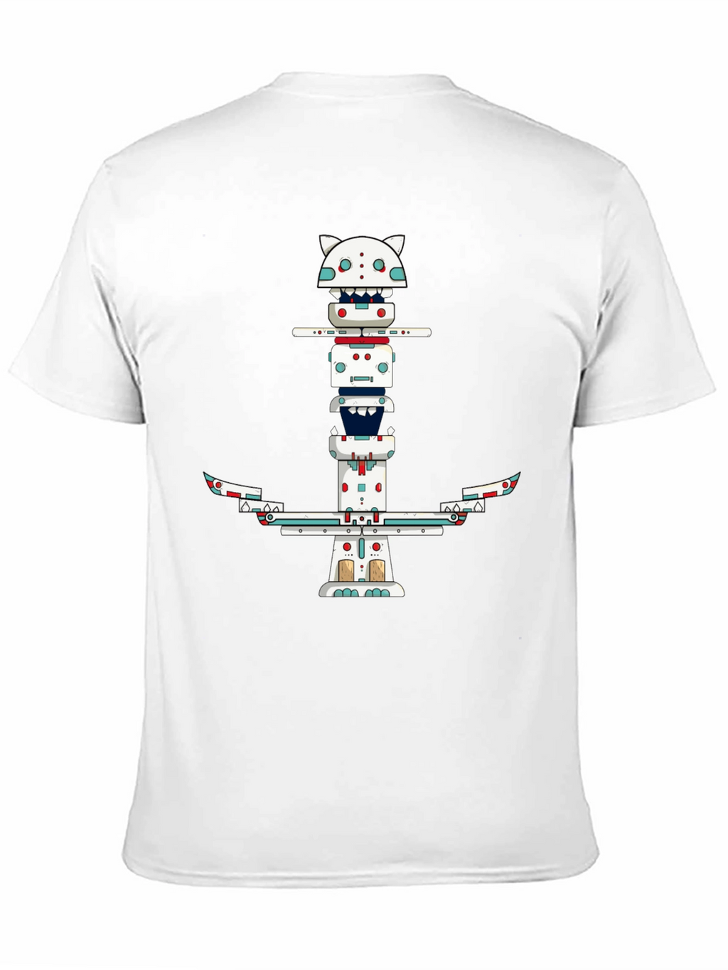Unique Totem Pole Graphic Tee