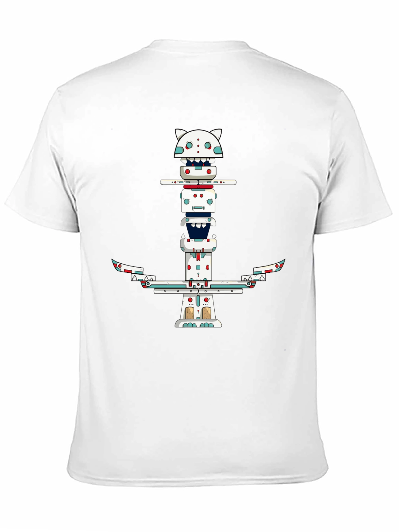 Unique Totem Pole Graphic Tee