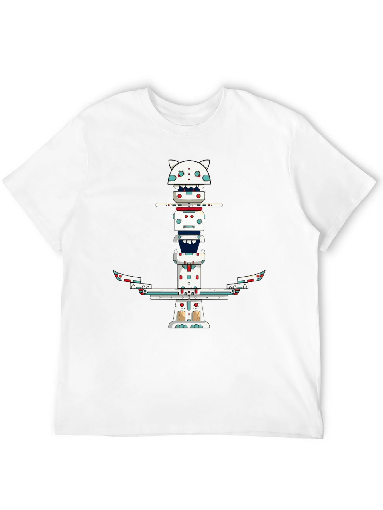 Unique Totem Pole Graphic Tee