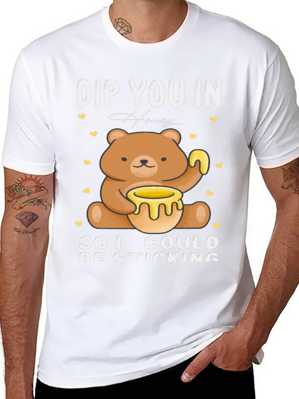 DIP YOU IN Honey Cute Bear T-Shirt