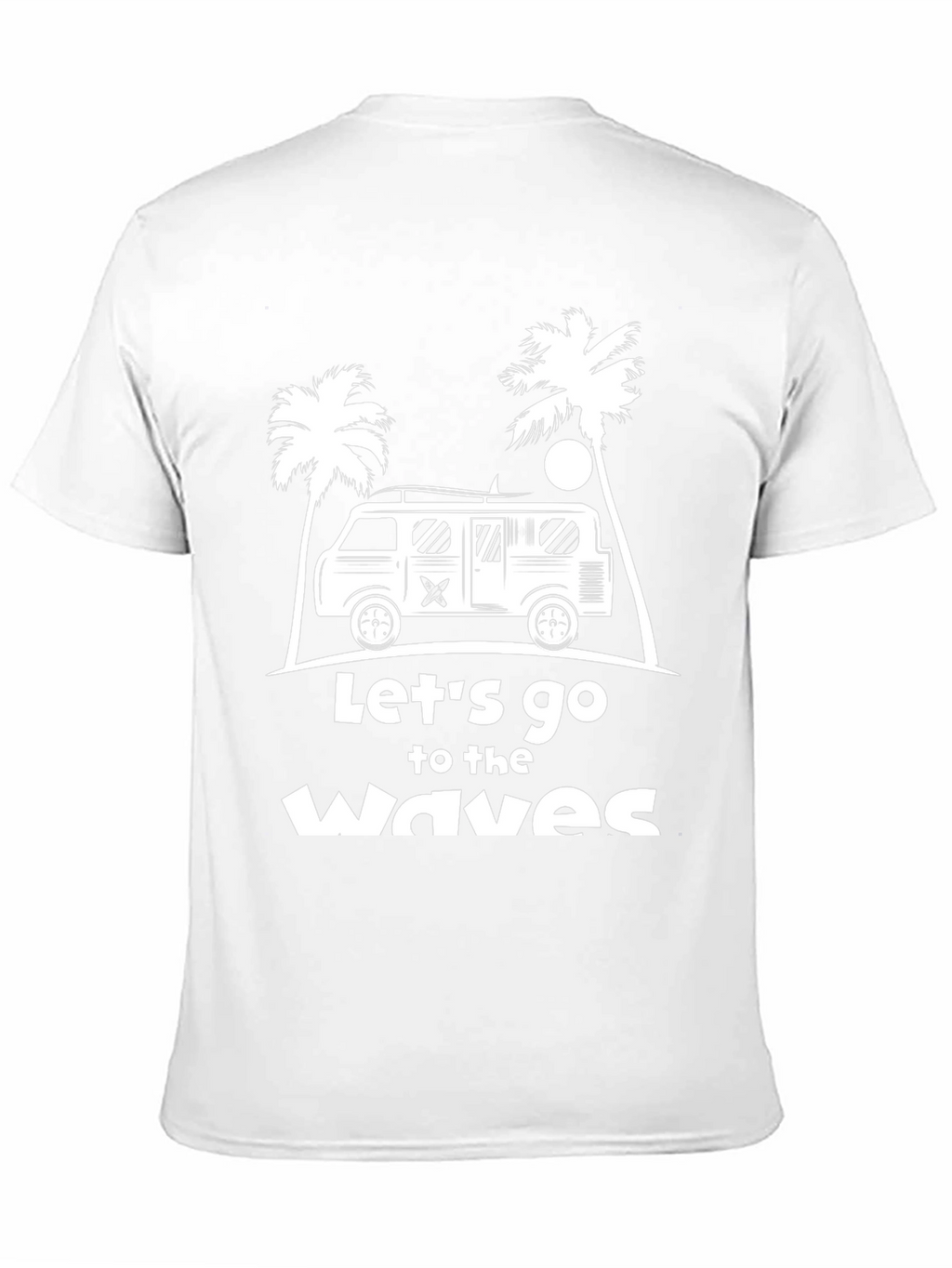 Lets Go to the Waves Graphic T-Shirt