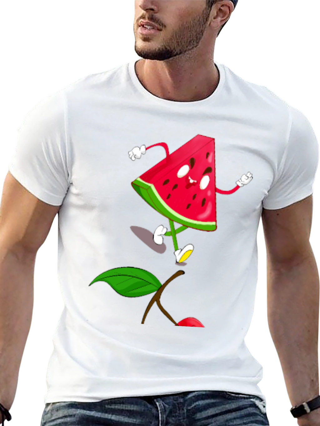 Whimsical Watermelon Graphic Tee