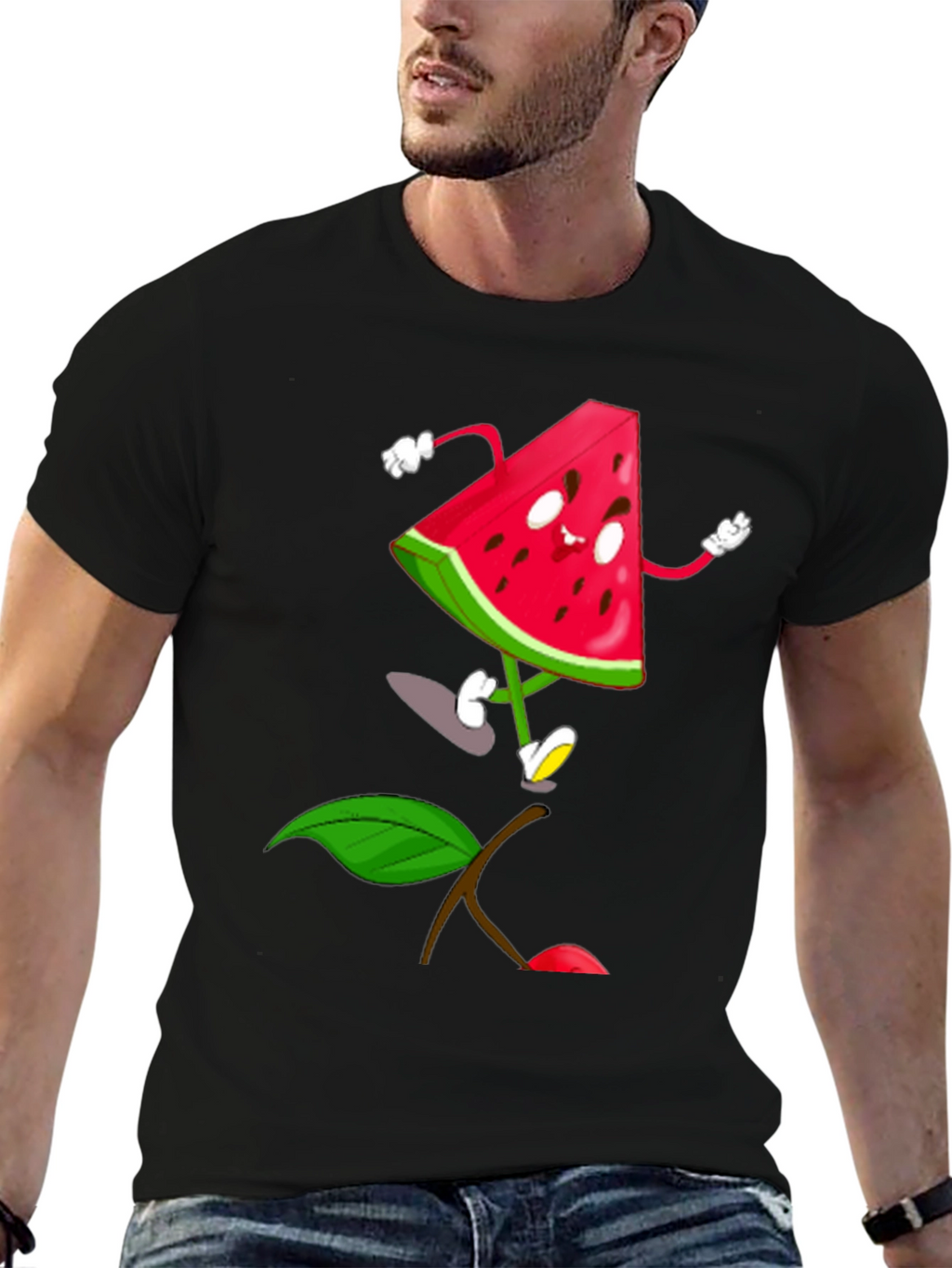 Whimsical Watermelon Graphic Tee