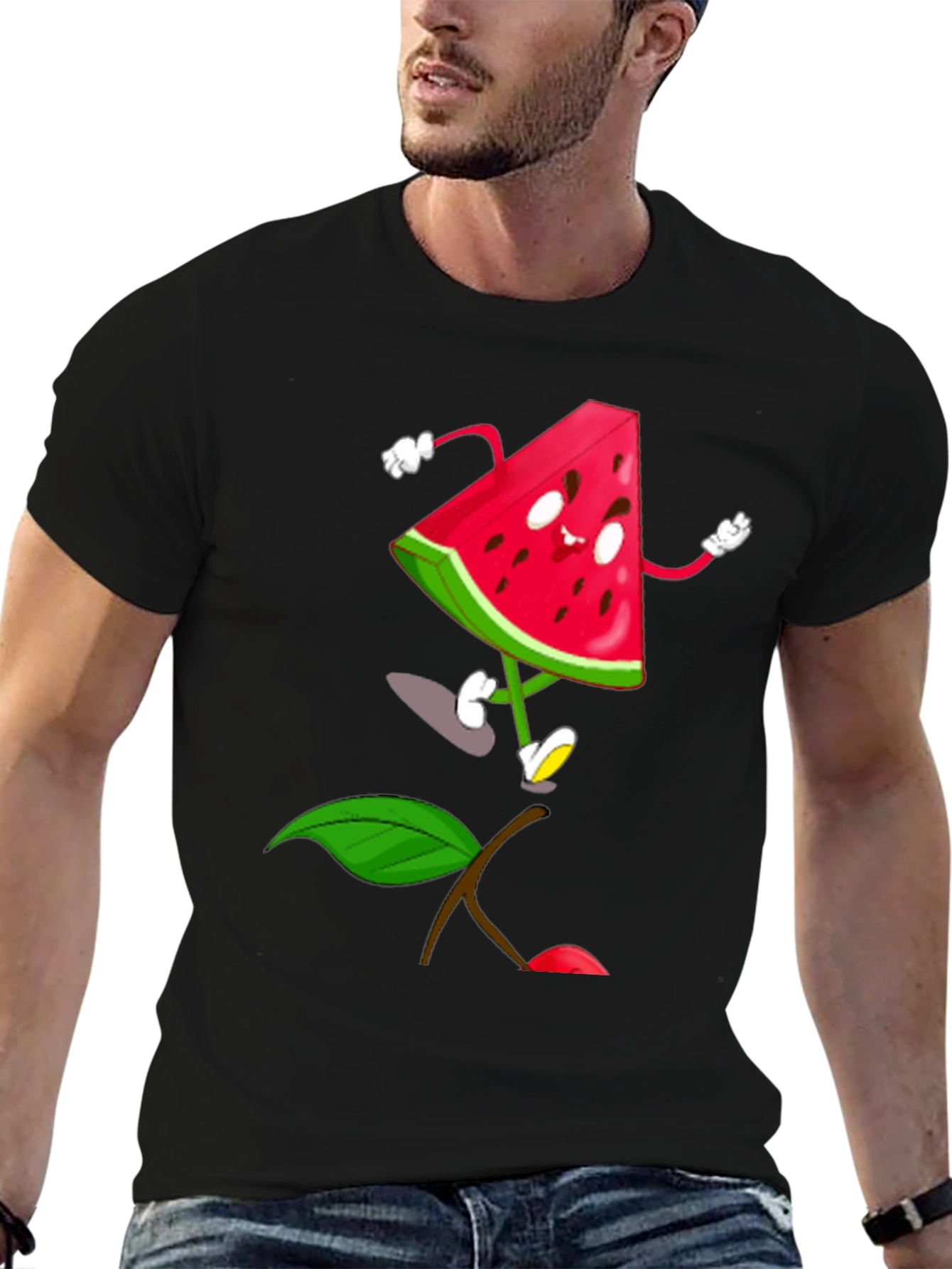Whimsical Watermelon Graphic Tee