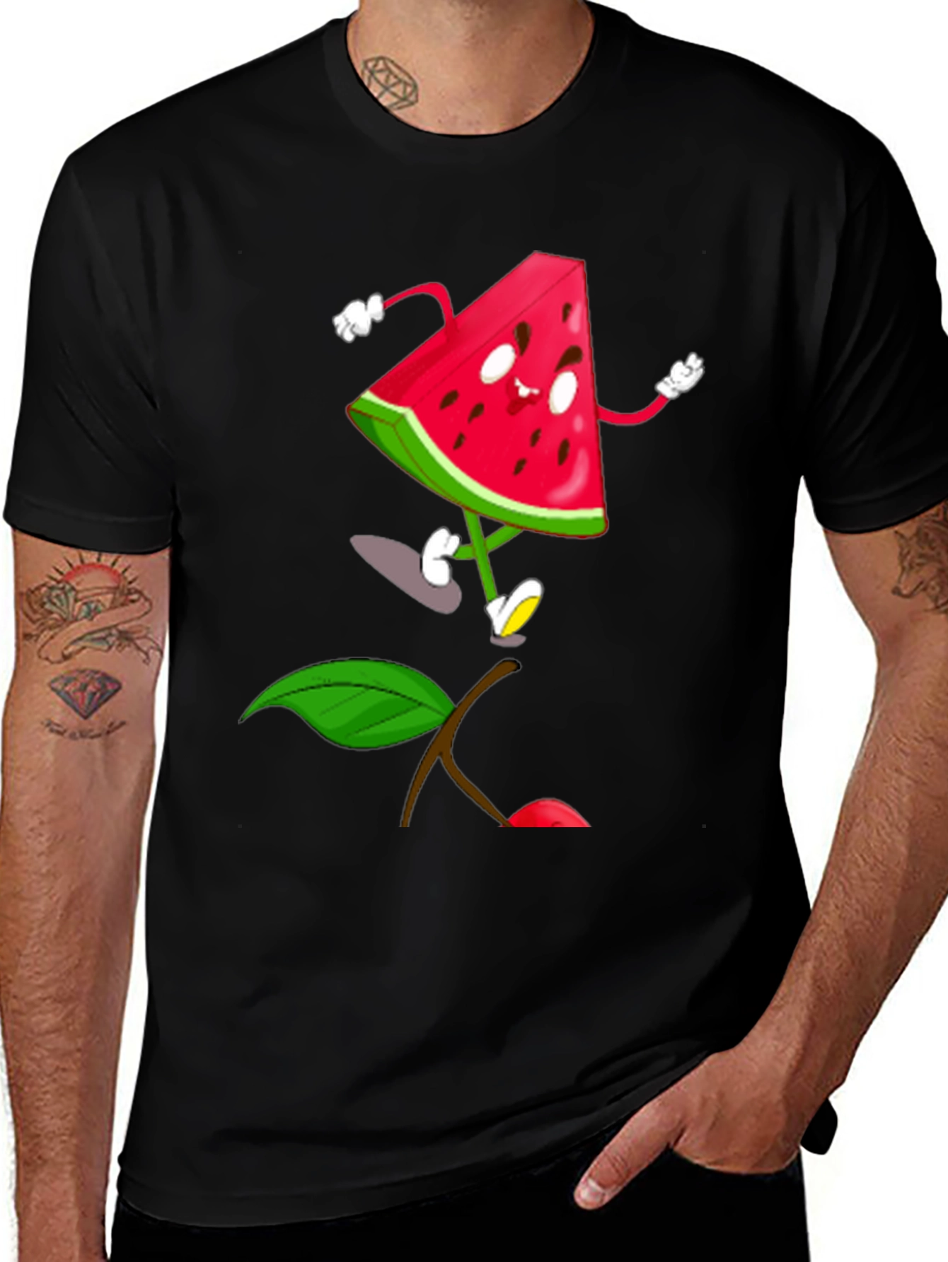 Whimsical Watermelon Graphic Tee