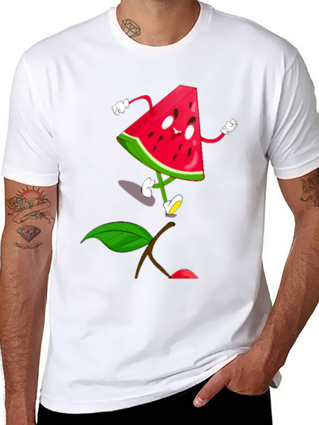 Whimsical Watermelon Graphic Tee