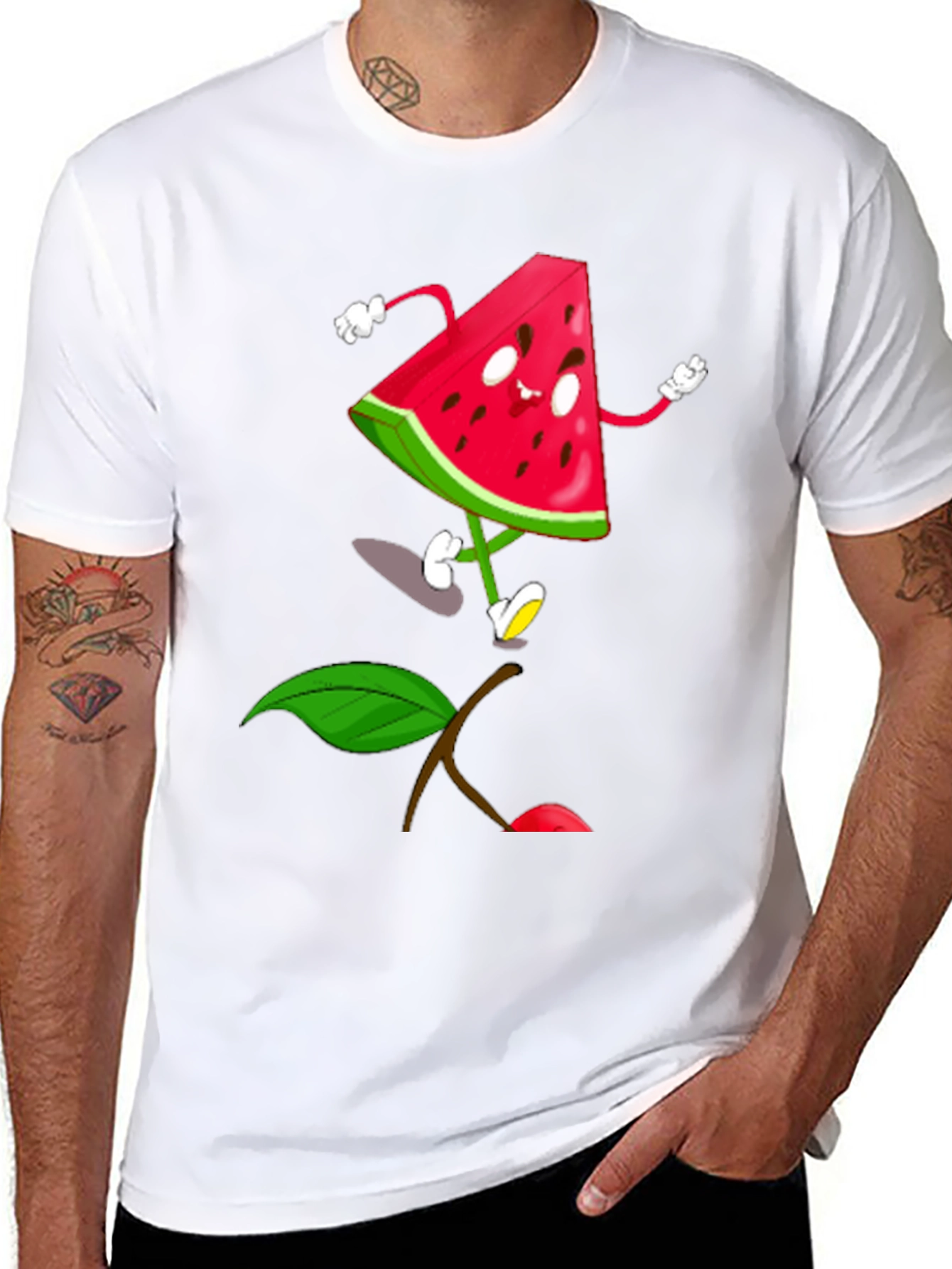 Whimsical Watermelon Graphic Tee