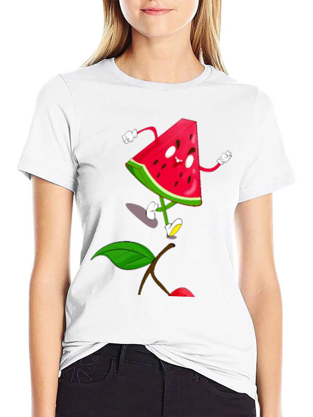 Whimsical Watermelon Graphic Tee