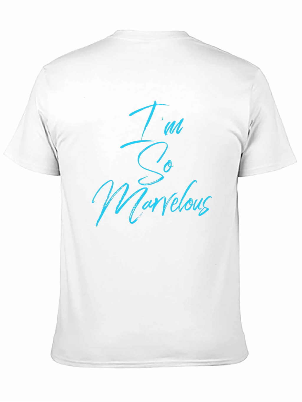 Im So Marvelous Black Crewneck T-Shirt