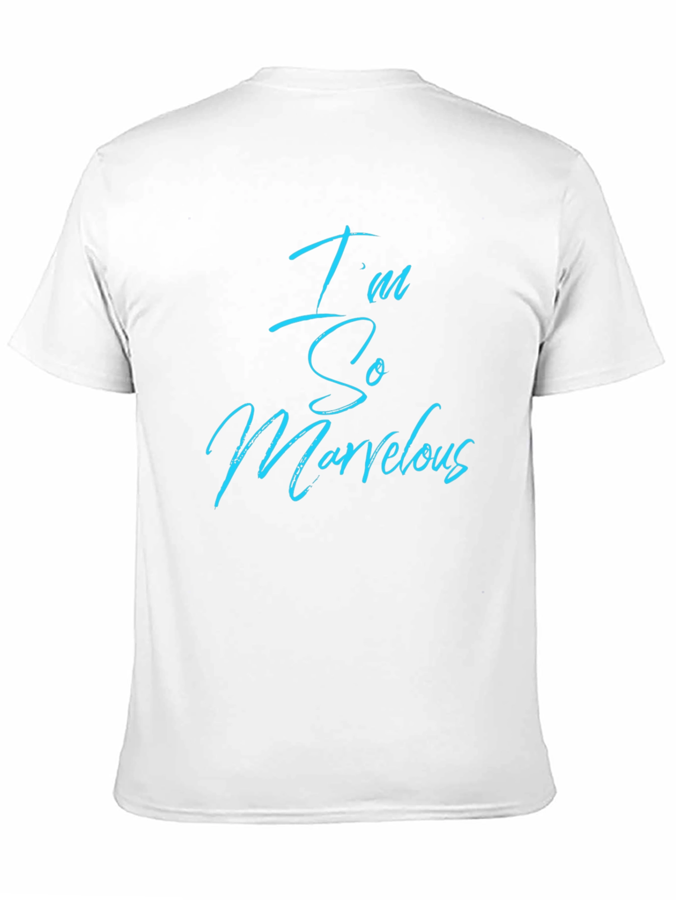 Im So Marvelous Black Crewneck T-Shirt