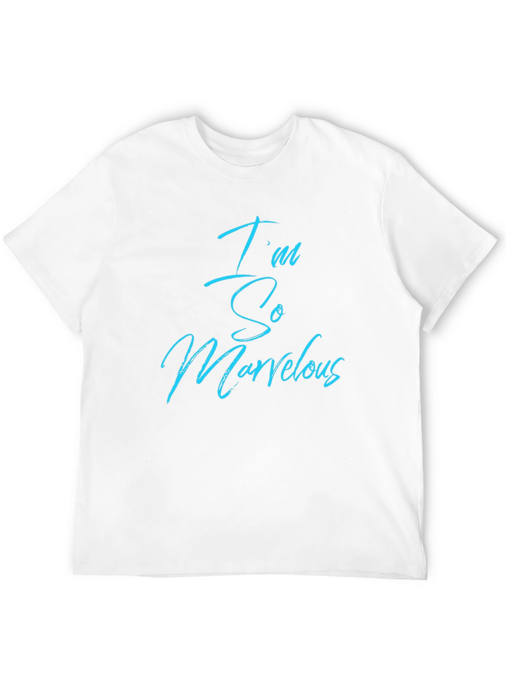 Im So Marvelous Black Crewneck T-Shirt