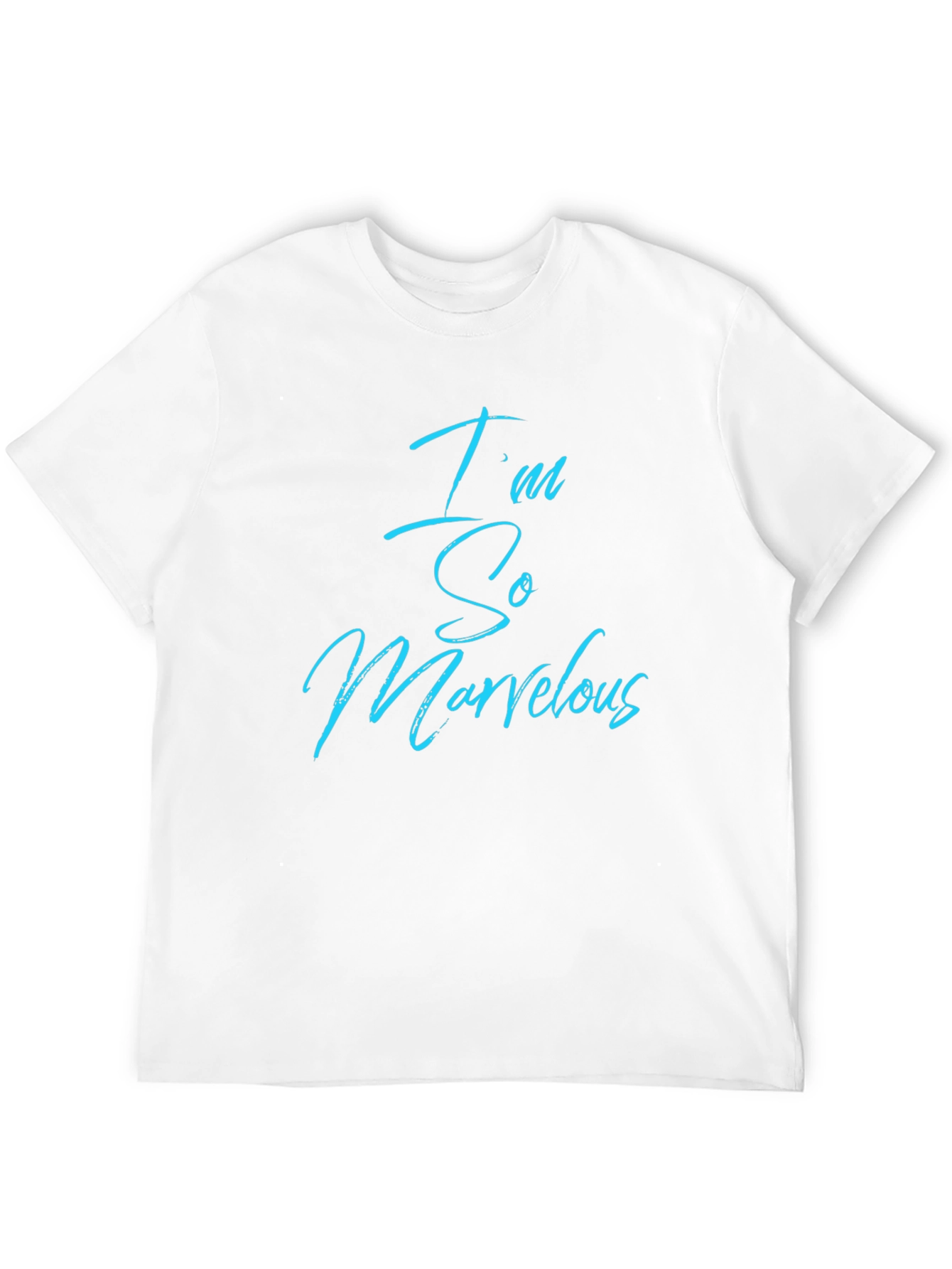 Im So Marvelous Black Crewneck T-Shirt