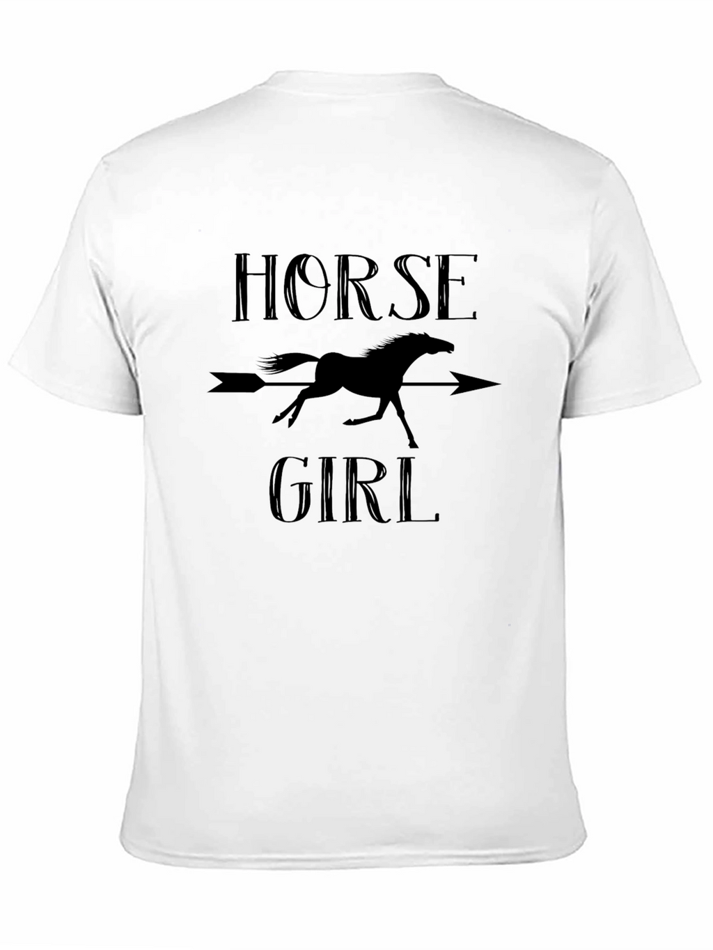 Horse Girl Arrow T-Shirt - Equestrian Tee
