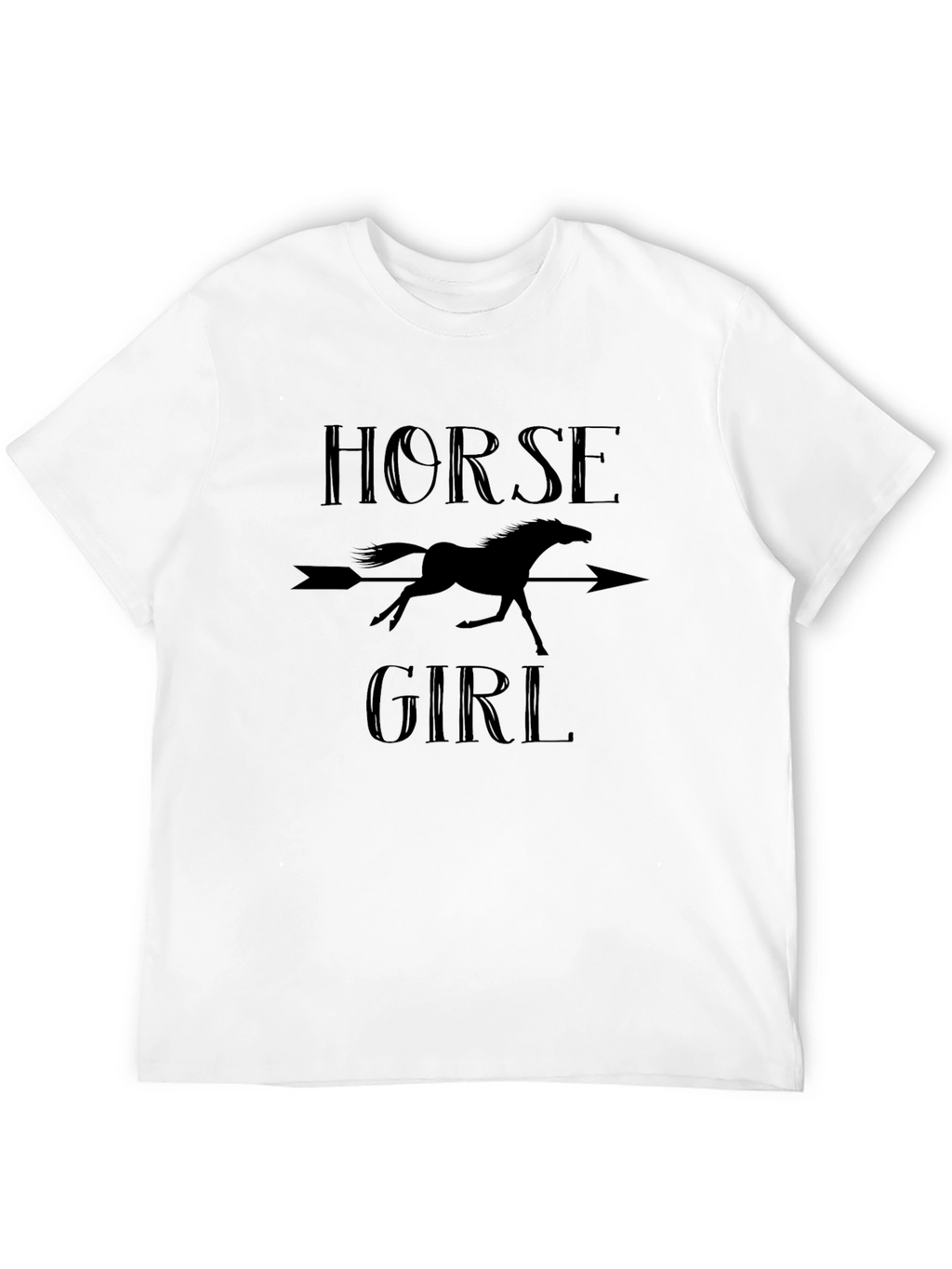 Horse Girl Arrow T-Shirt - Equestrian Tee