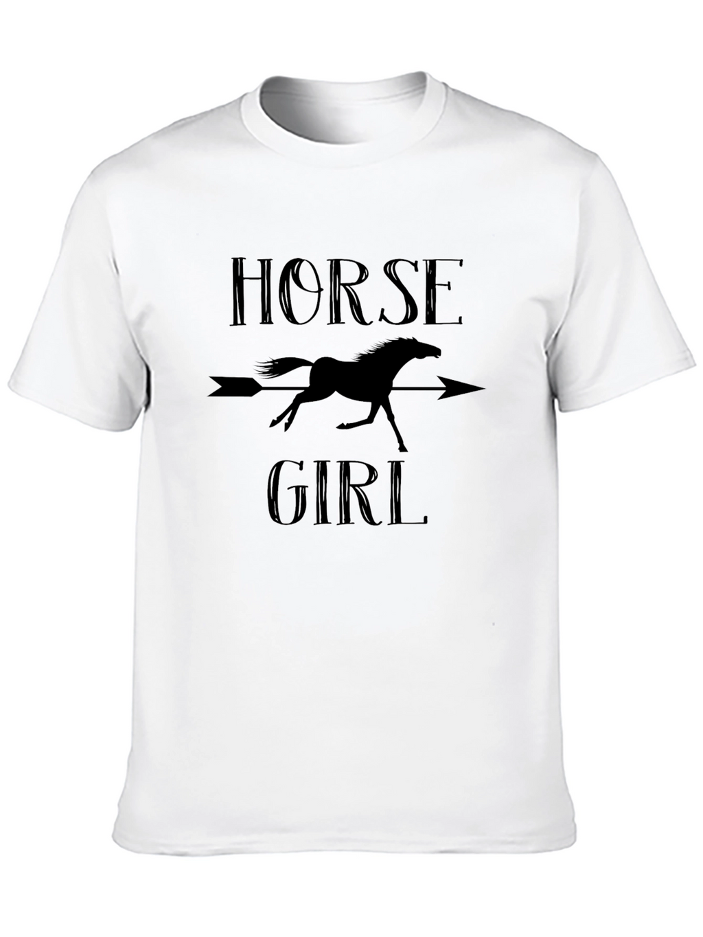 Horse Girl Arrow T-Shirt - Equestrian Tee